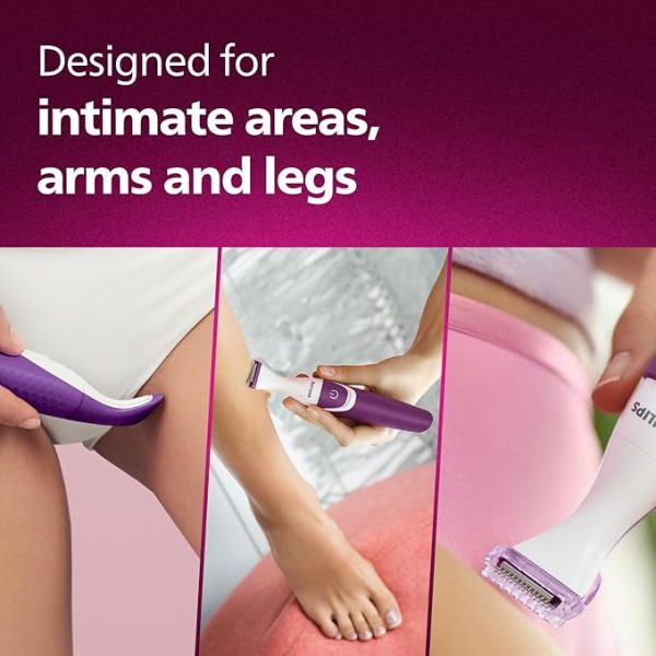 Philips BRT383/15 Trymer do Bikini, Wielokolorowy