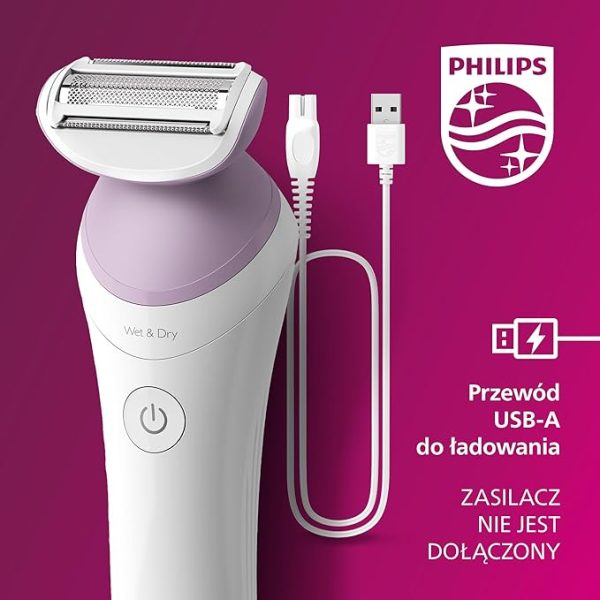 Golarka elektryczna dla kobiet Philips Series 6000 BRL136/00 - obrazek 5