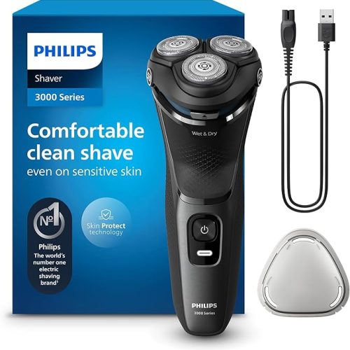 Philips Series 3000 S3145/00 Golarka Elektryczna, Dark Moon