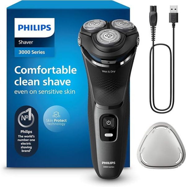 Philips Series 3000 S3145/00 Golarka Elektryczna, Dark Moon